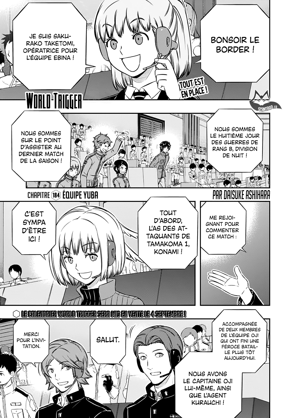 World Trigger: Chapter 184 - Page 1